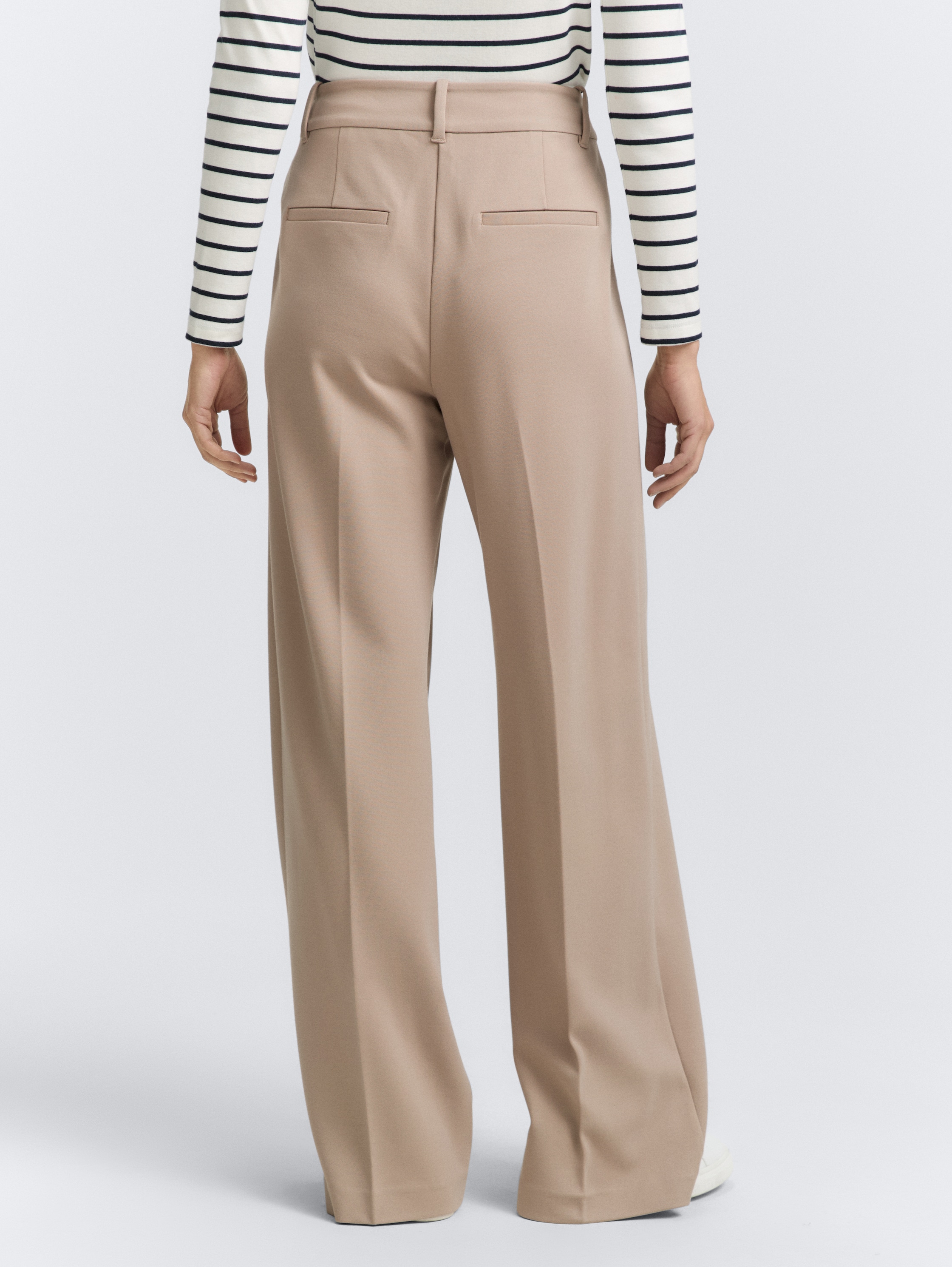 TTLEA Wide Leg Hose - soft_taupe_grey - 